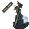 Figura de Botella de dragón de la Aventura, Verde, 22cm