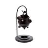 Quemador de Aceite Colgante con Soporte - Caldero Negro