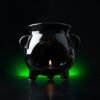 Quemador de Aceite de Cerámica Cuenco Negro Grande