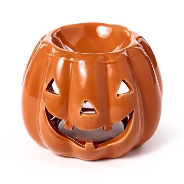 Quemador de Aceite de Cerámica con Forma de Calabaza