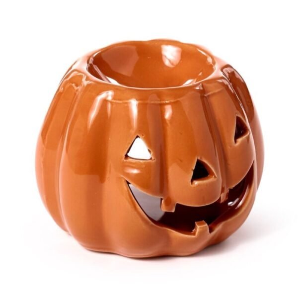 Quemador de Aceite de Cerámica con Forma de Calabaza