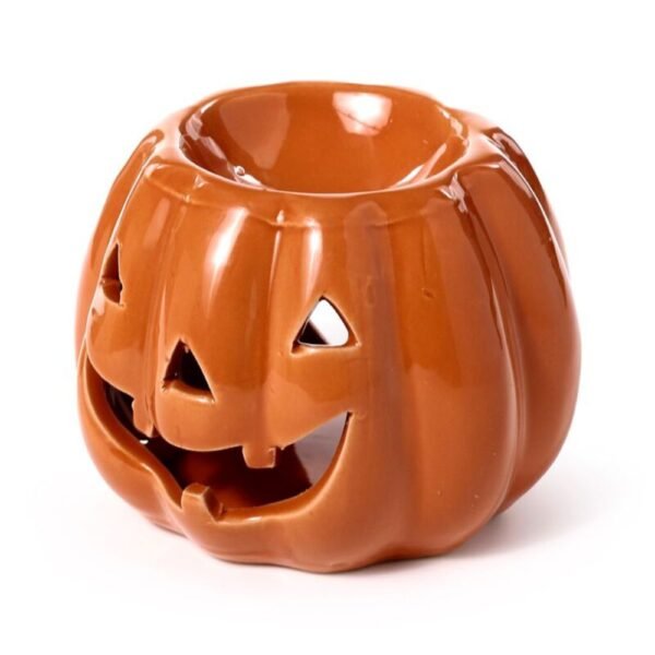 Quemador de Aceite de Cerámica con Forma de Calabaza