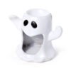 Quemador de Aceite y Cera de Cerámica con Forma de Fantasma