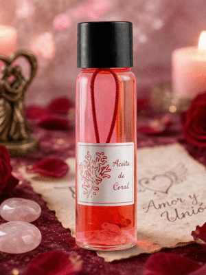 Aceite Esotérico de Coral 15 ml, Amor y Atracción