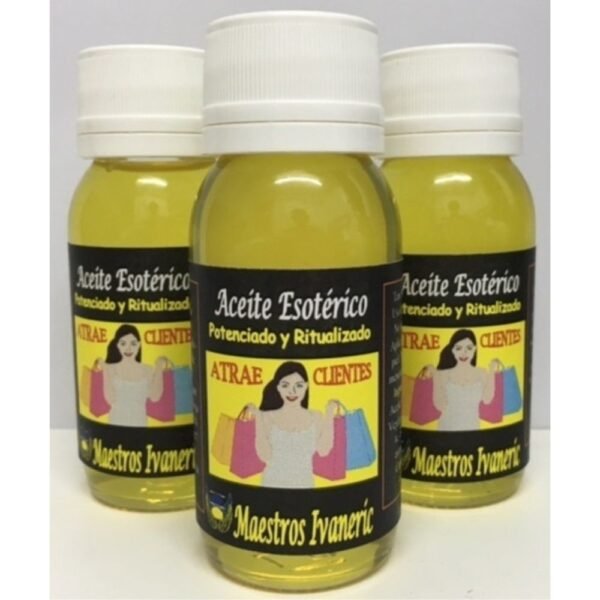 Aceite de Propósito Natural Atrae Clientes