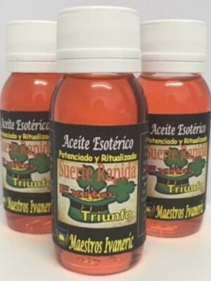 Aceite de Propósito Natural Suerte Rápida