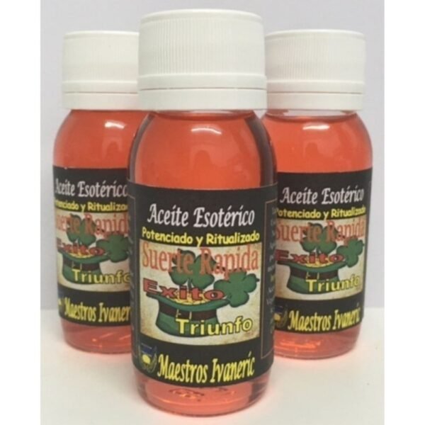Aceite de Propósito Natural Suerte Rápida