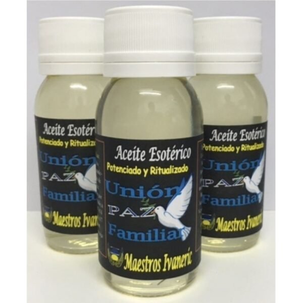 Aceite de Propósito Natural Unión y Paz Familiar