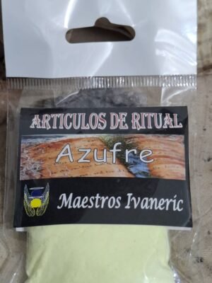 Azufre 10-30 gramos