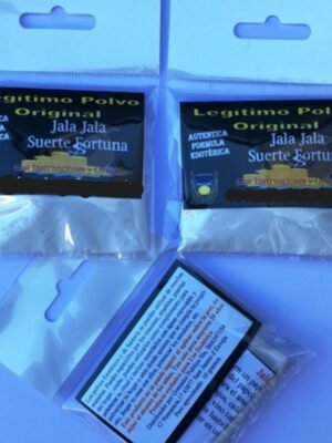 Polvos Jala Jala, Suerte y Fortuna con Instrucciones y Oración