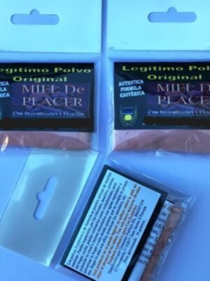 Polvos Miel de Placer, con Instrucciones y Oración