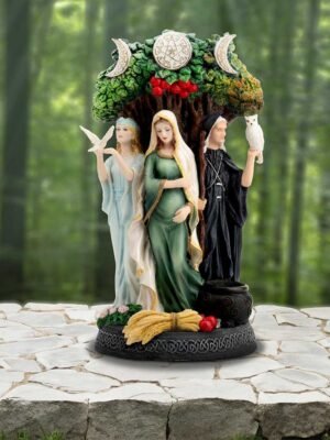 d6760a24-7 Doncella, Madre, Anciana (Pintada) 26 cm