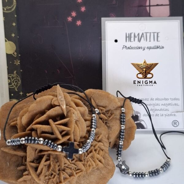 Pulsera de Mineral Hematites