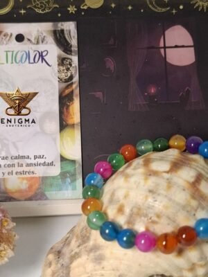 Pulsera de Mineral Multicolor