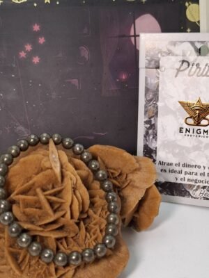 Pulsera de Mineral Pirita