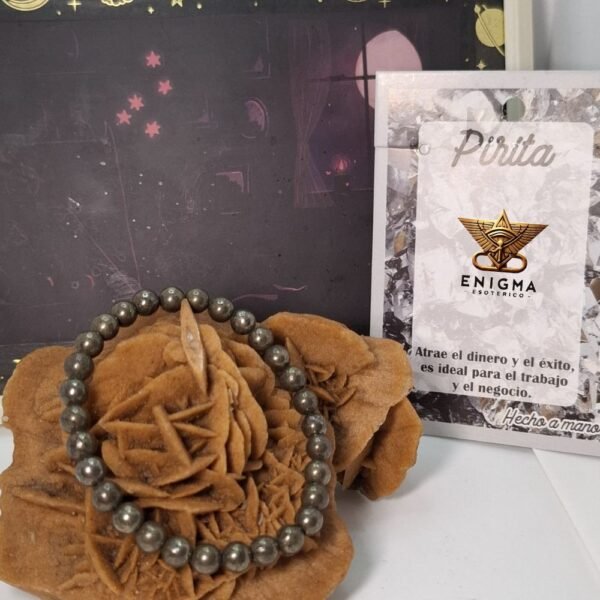 Pulsera de Mineral Pirita