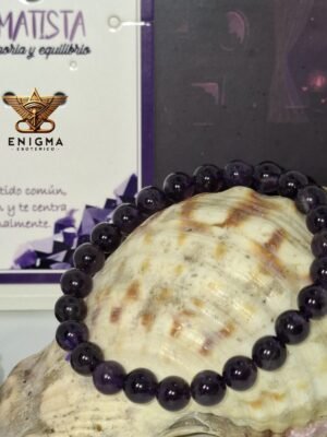 Pulsera de Mineral Amatista
