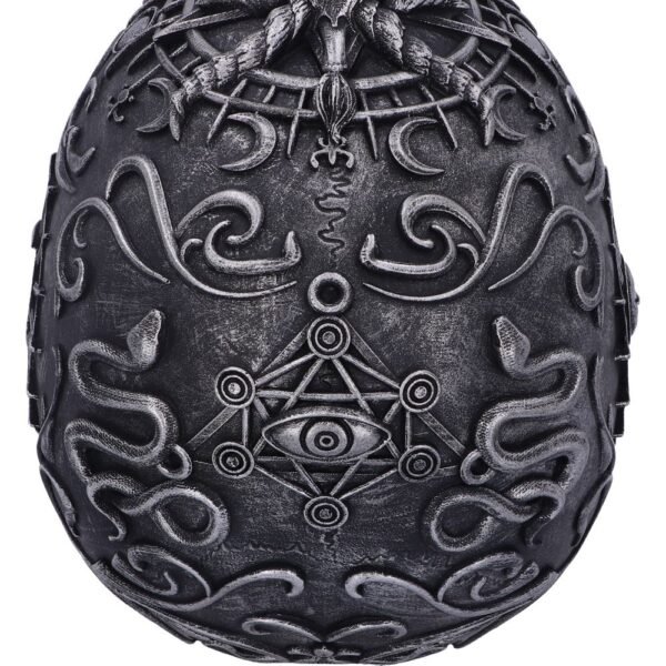 Calavera de Adoración a Baphomet, 19,5 cm "ÚLTIMA UNIDAD"