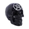 Calavera mágica Negra, 19,5 cm