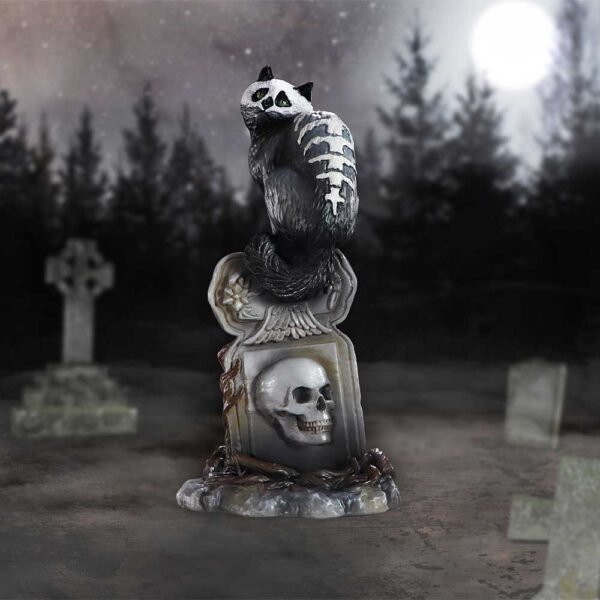 Figura Gato calavera de Martin Hanford 15 cm