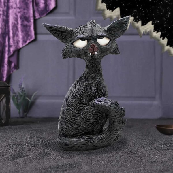 Figura de gato negro Kit 21 cm