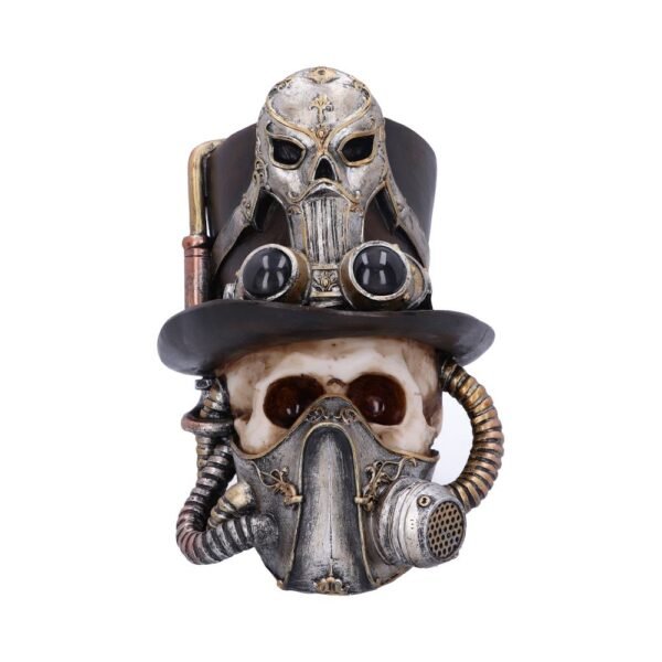 Calavera Steampunk con Máscara Veneciana 19,5 cm "ÚLTIMA UNIDAD"