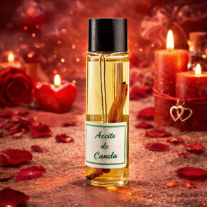 Aceite Esotérico de Canela 15 ml, Pasión, Amor y Atracción
