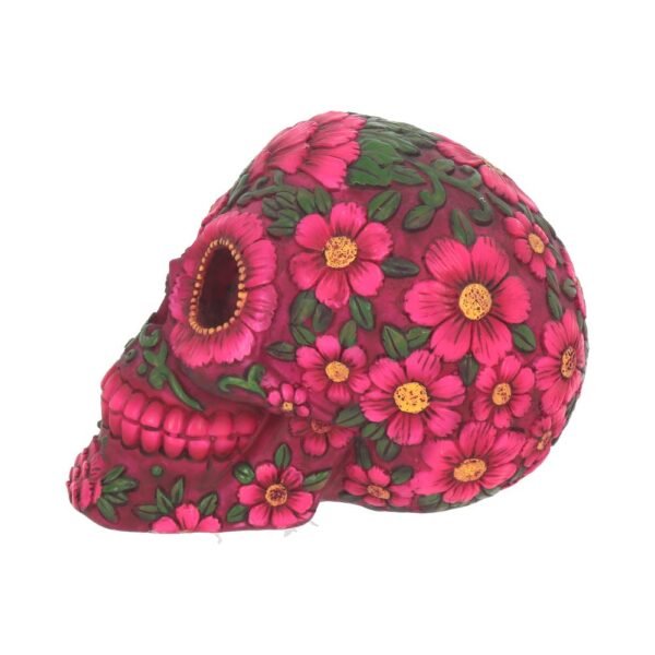 Calavera de Flor de Azúcar de 14,5 cm