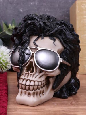 Calavera Inspirada en el Rey del Pop – 16,5 cm
