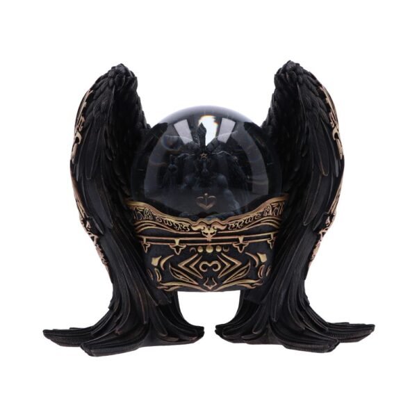 b6404x3 Globo de nieve antiguo de Baphomet de 22,5 cm