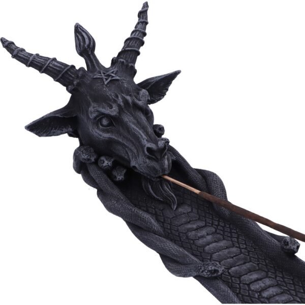 Porta incienso con aroma de Baphomet, 29,2 cm