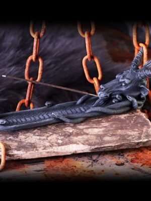 Porta incienso con aroma de Baphomet, 29,2 cm