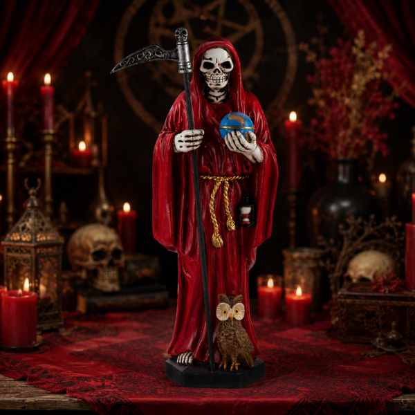 Figura Santa Muerte Roja 20cm