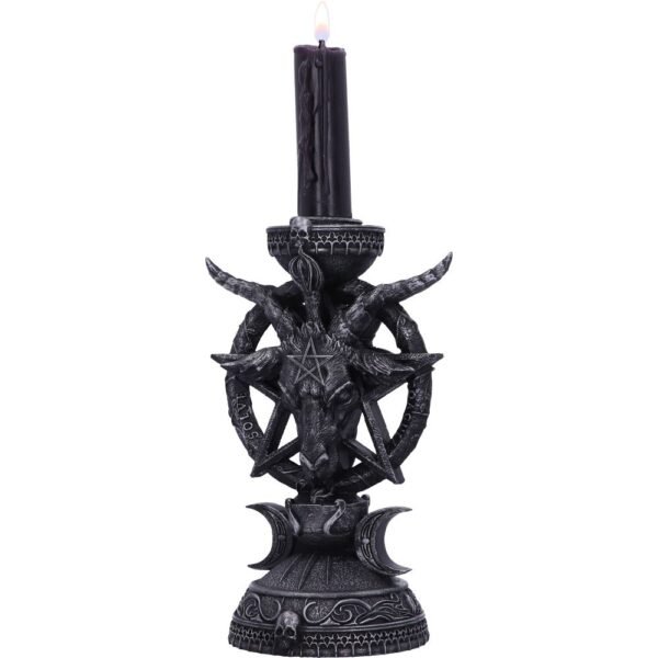 Portavelas Baphomet Light 15,5 cm