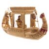 Figura Egipto Bote Egipcio 1 Vaso Canopo Egipcio Dorado