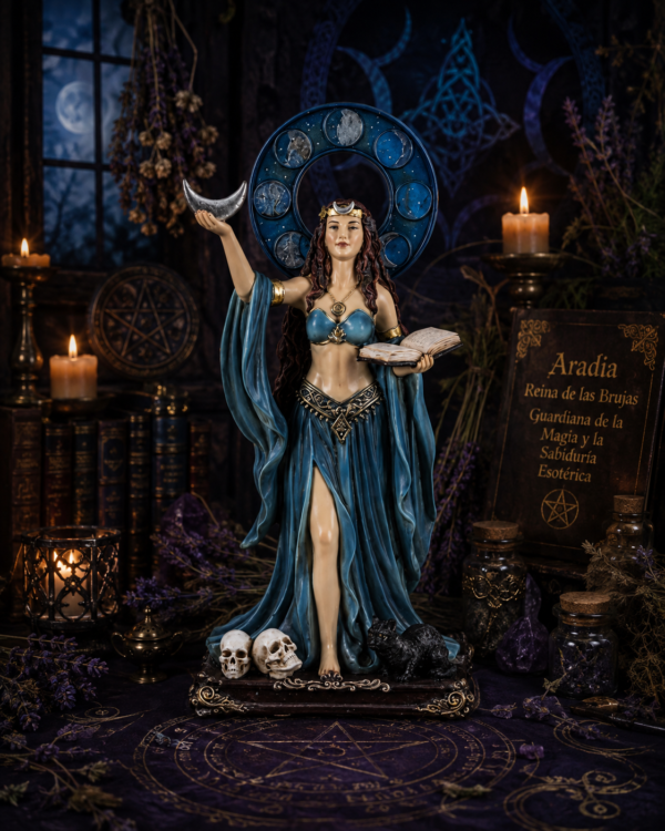 aradia portada Aradia – Reina de las Brujas, Guardiana de la Magia y la Sabiduría Esotérica (20 cm)
