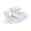 u5530t1-1 Portavelas de Quiromancia Blanco (18,3 cm)