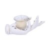 u5530t1-2 Portavelas de Quiromancia Blanco (18,3 cm)