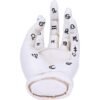 u5530t1-5 Portavelas de Quiromancia Blanco (18,3 cm)