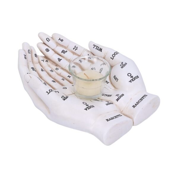 Portavelas Palmist’s Guide Blanco