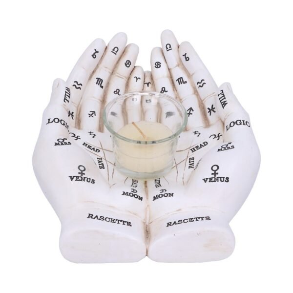 Portavelas Palmist’s Guide Blanco
