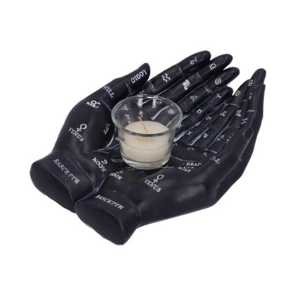 Portavelas Palmist’s Guide Negro