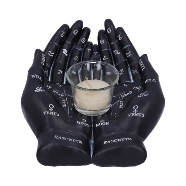 Portavelas Palmist’s Guide Negro