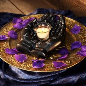 Portavelas Palmist’s Guide Negro